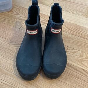 Short hunter boots size 7
